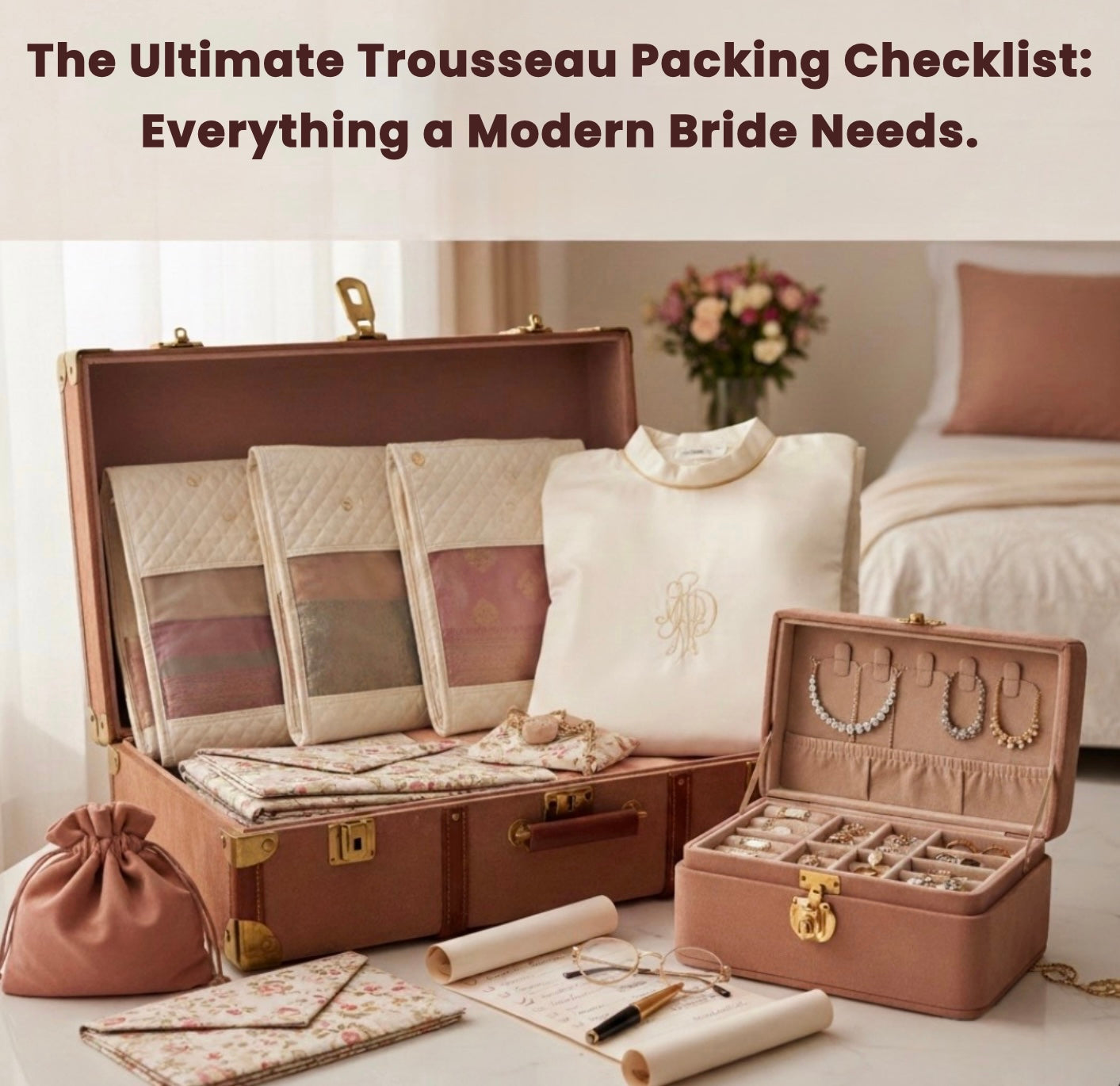 The Ultimate Trousseau Packing Checklist: Everything a Modern Bride Needs.