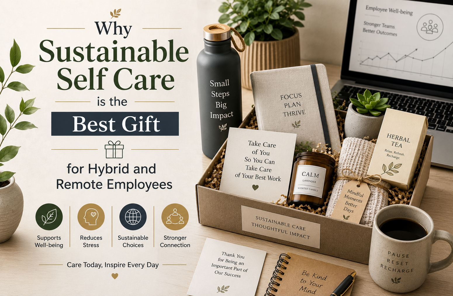 Why Sustainable Self Care is the Best Gift for Hybrid and Remote Employees