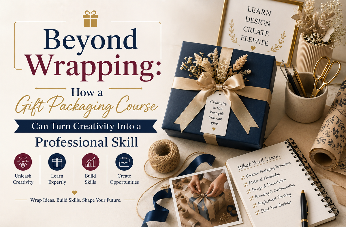 Beyond Wrapping: How a Gift Packaging Course Can Turn Creativity Into a Professional Skill