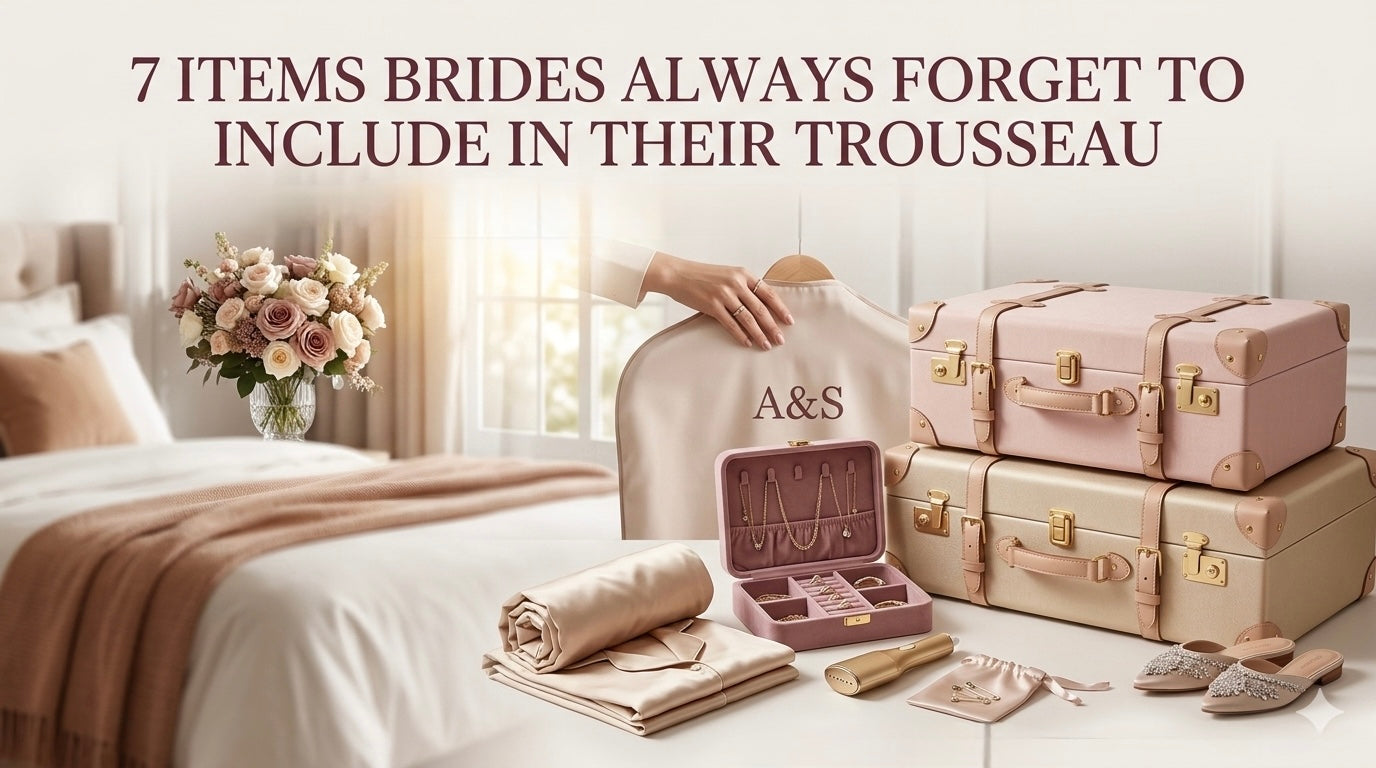 7 Items Brides Always Forget to Include in Their Trousseau.