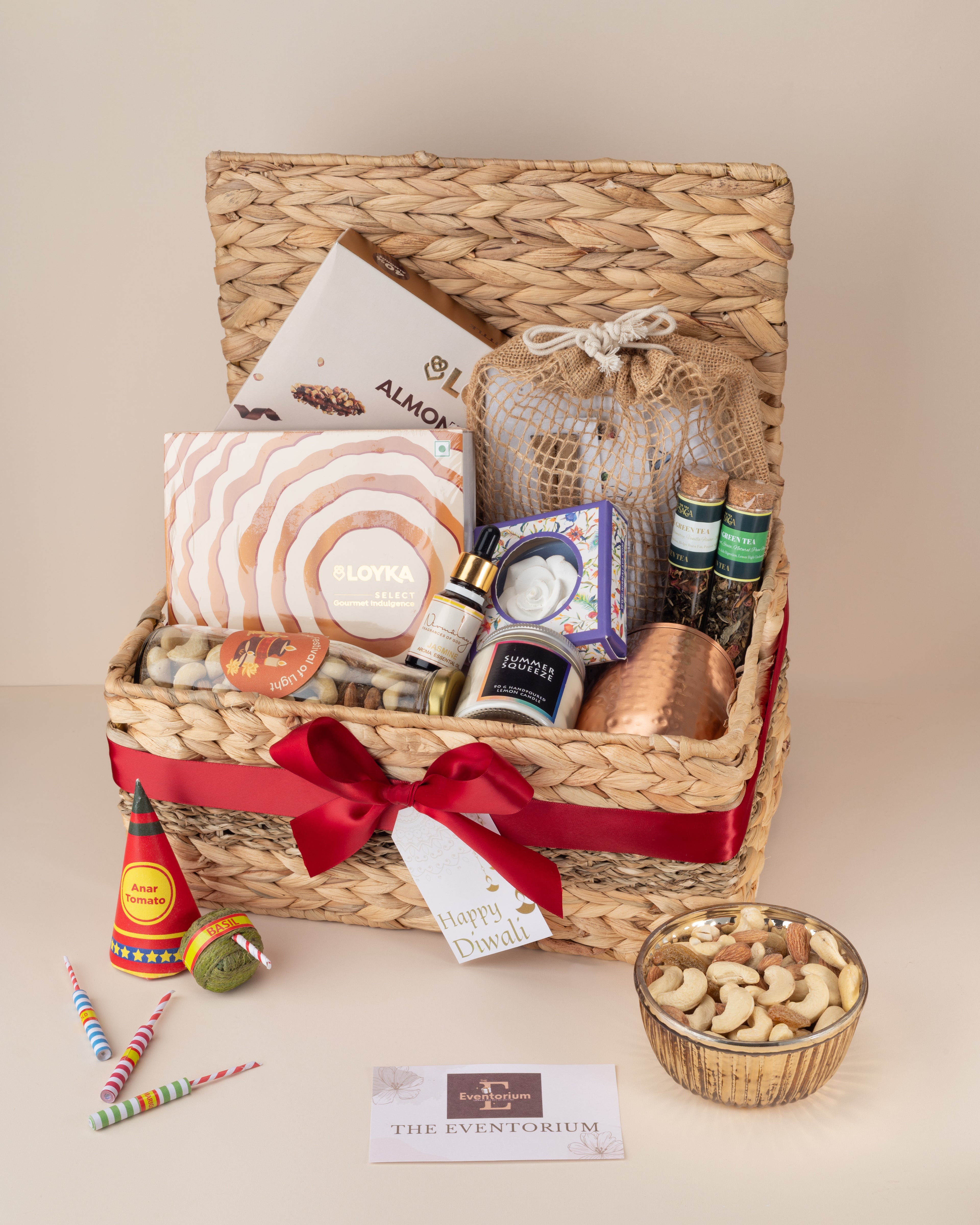 Crimson luxe diwali hamper